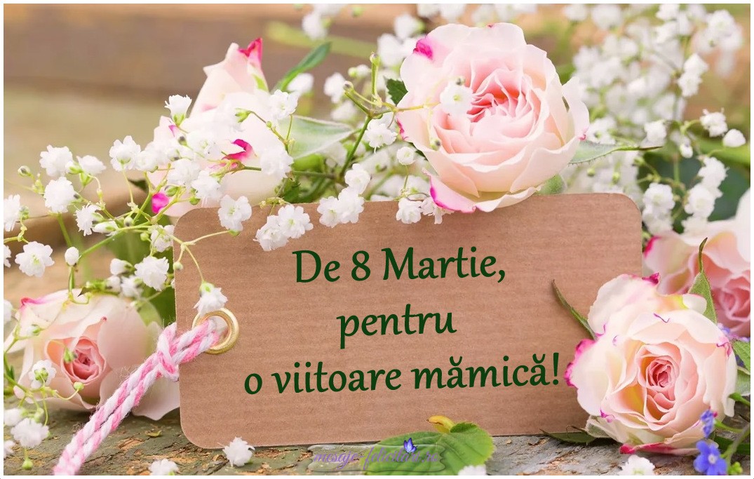 De 8 martie pentru o viitoare mamica