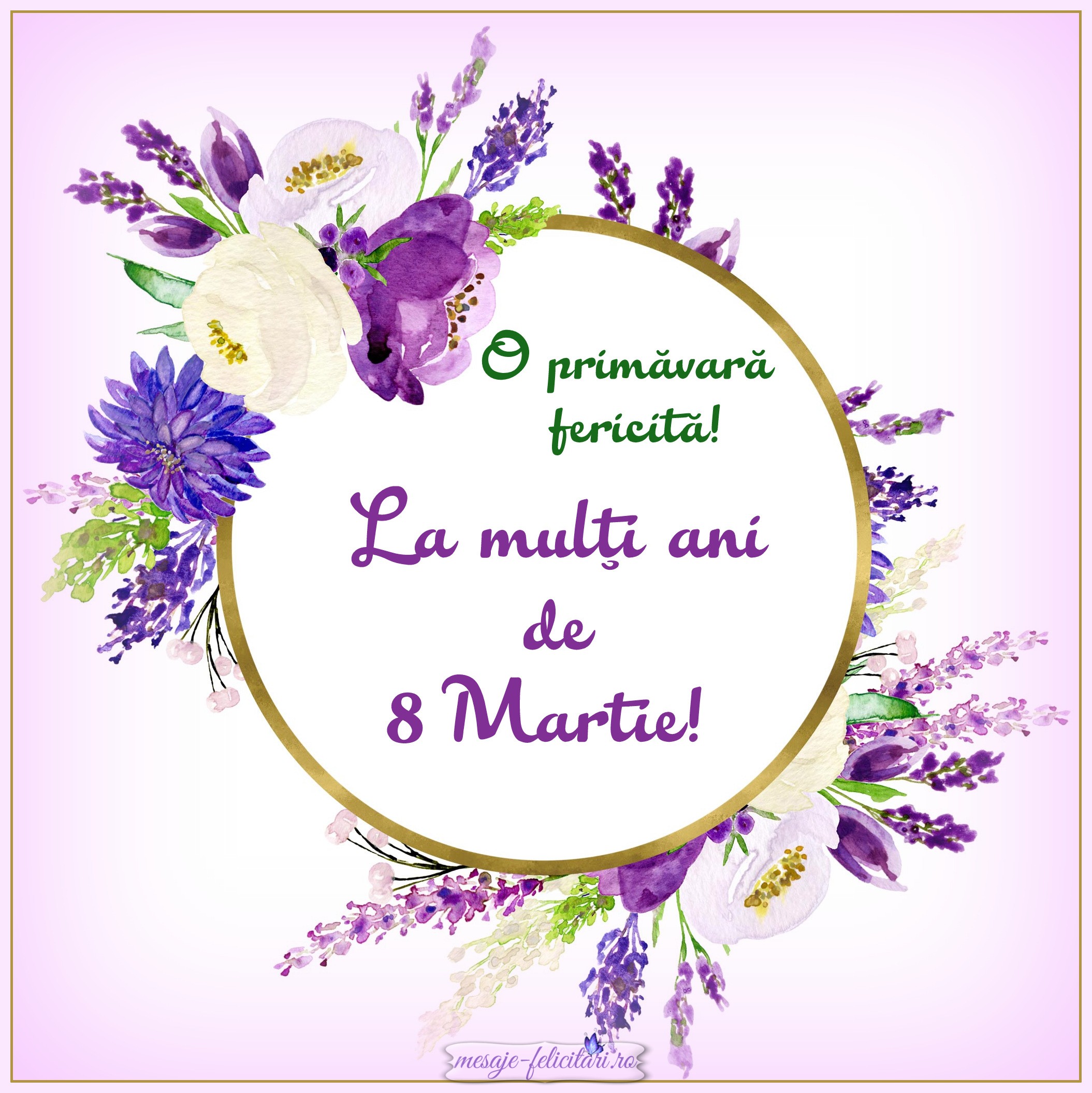 O primavara fericita si LMA de 8 martie
