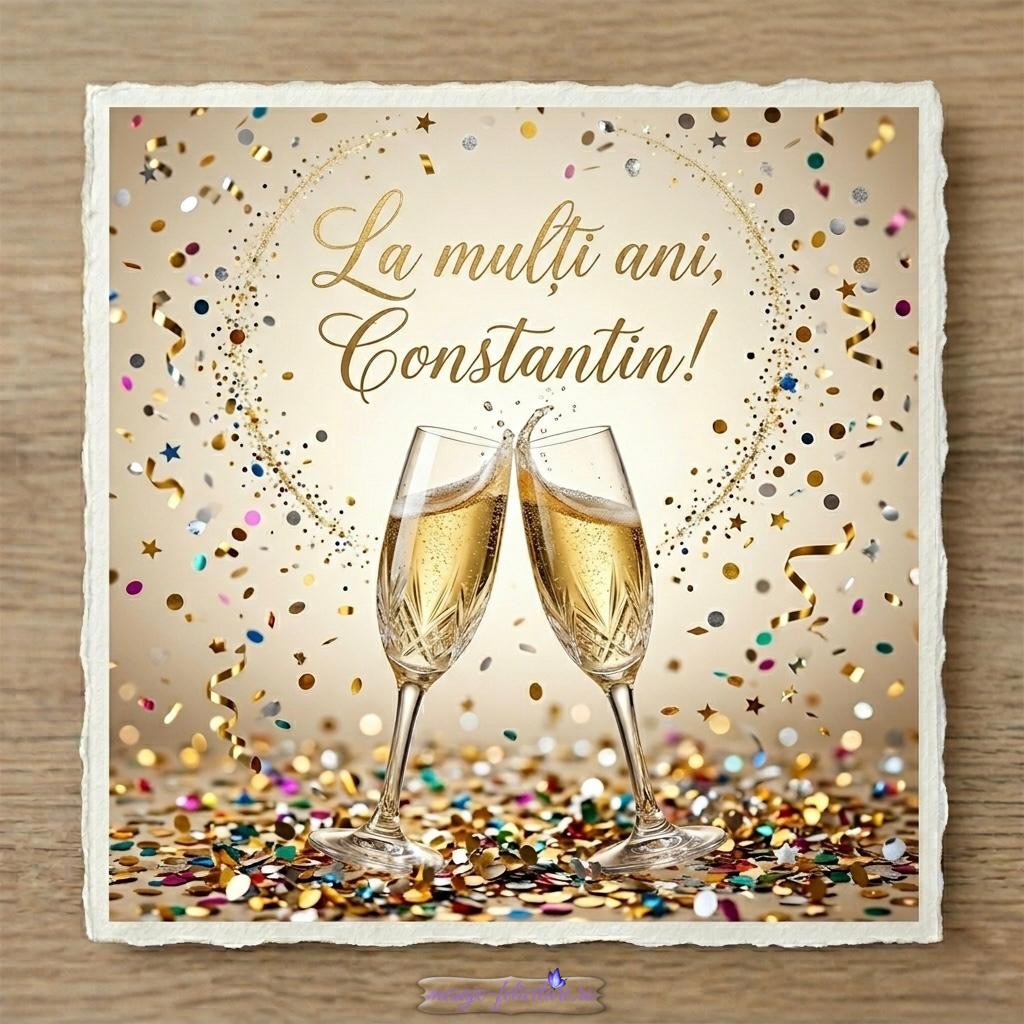 La multi ani, Constantin!