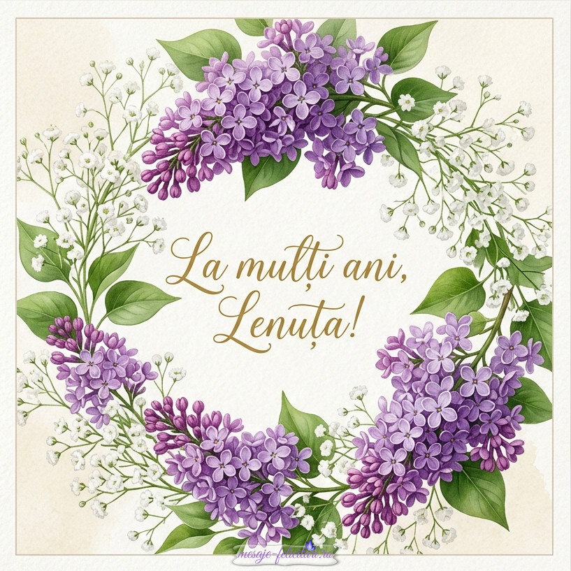 La multi ani, Lenuta!