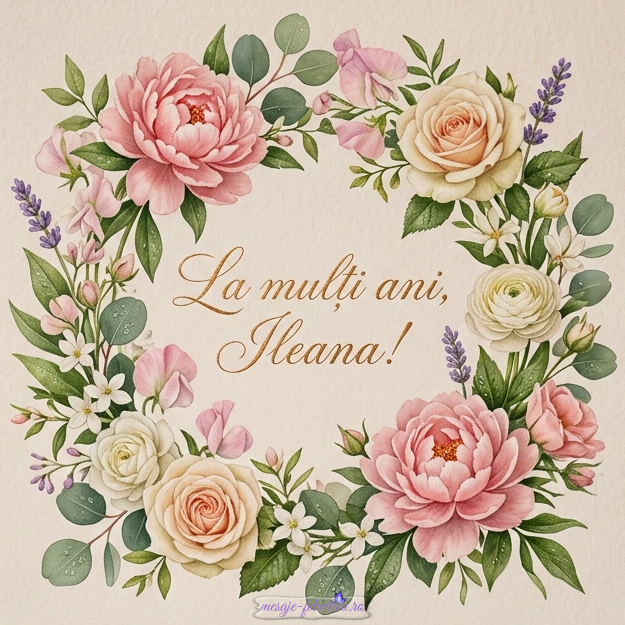La multi ani, Ileana!