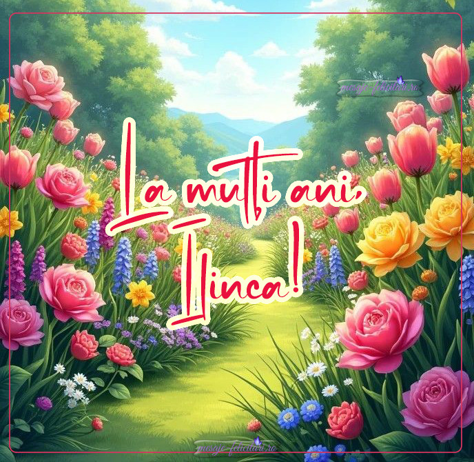 La multi ani, Ilinca!