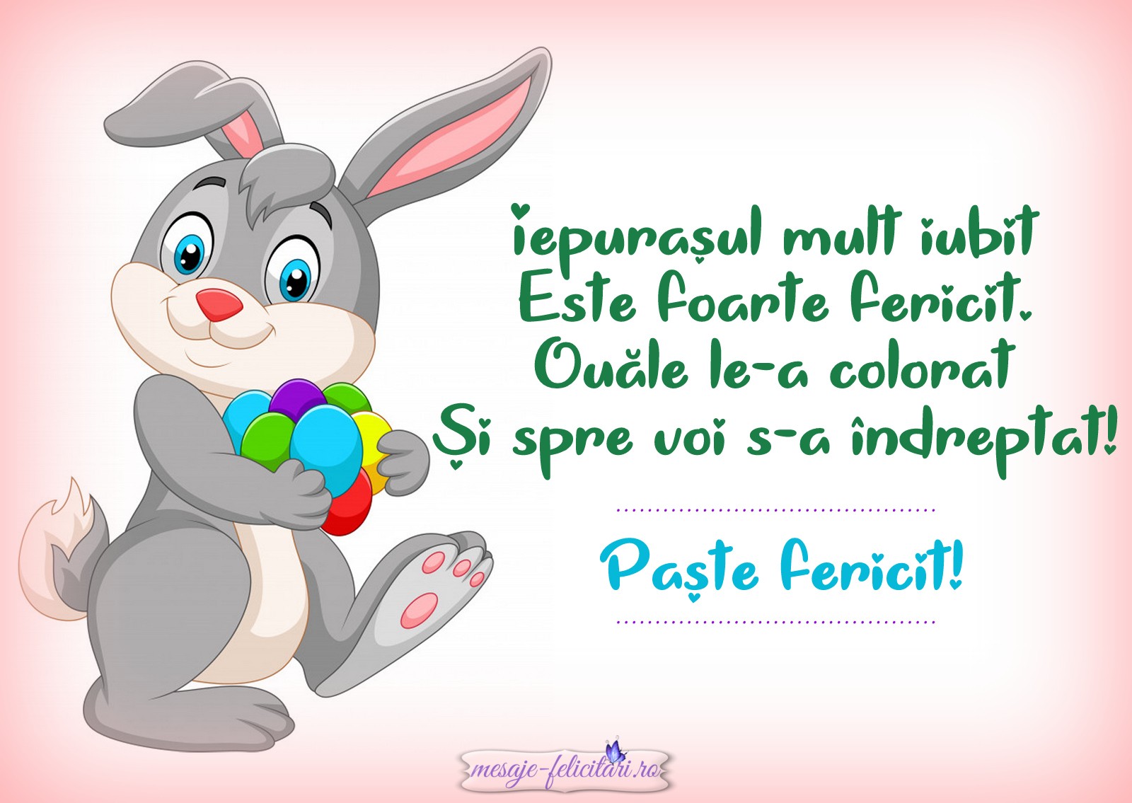 Iepuras fericit
