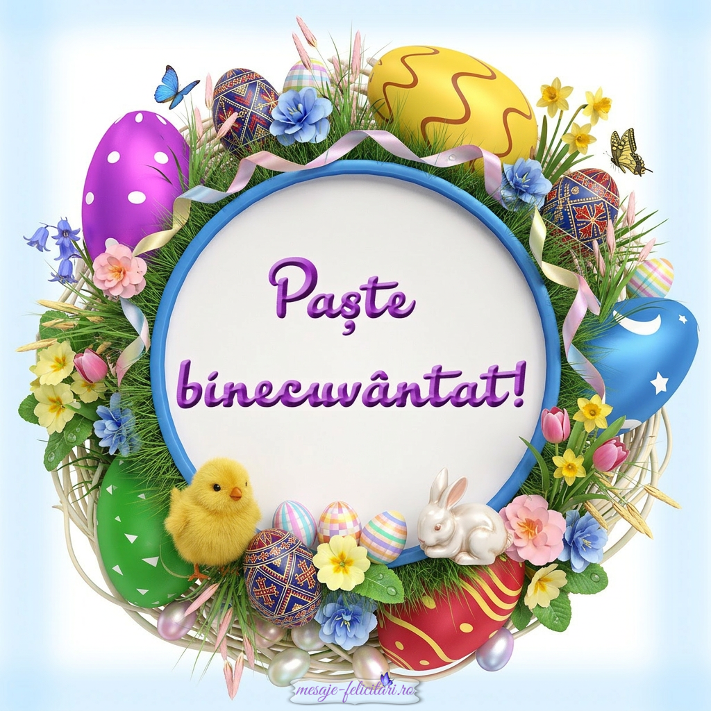 Paște binecuvântat!