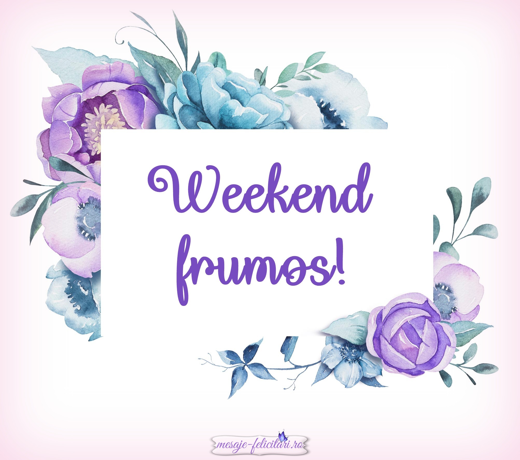 Weekend frumos!