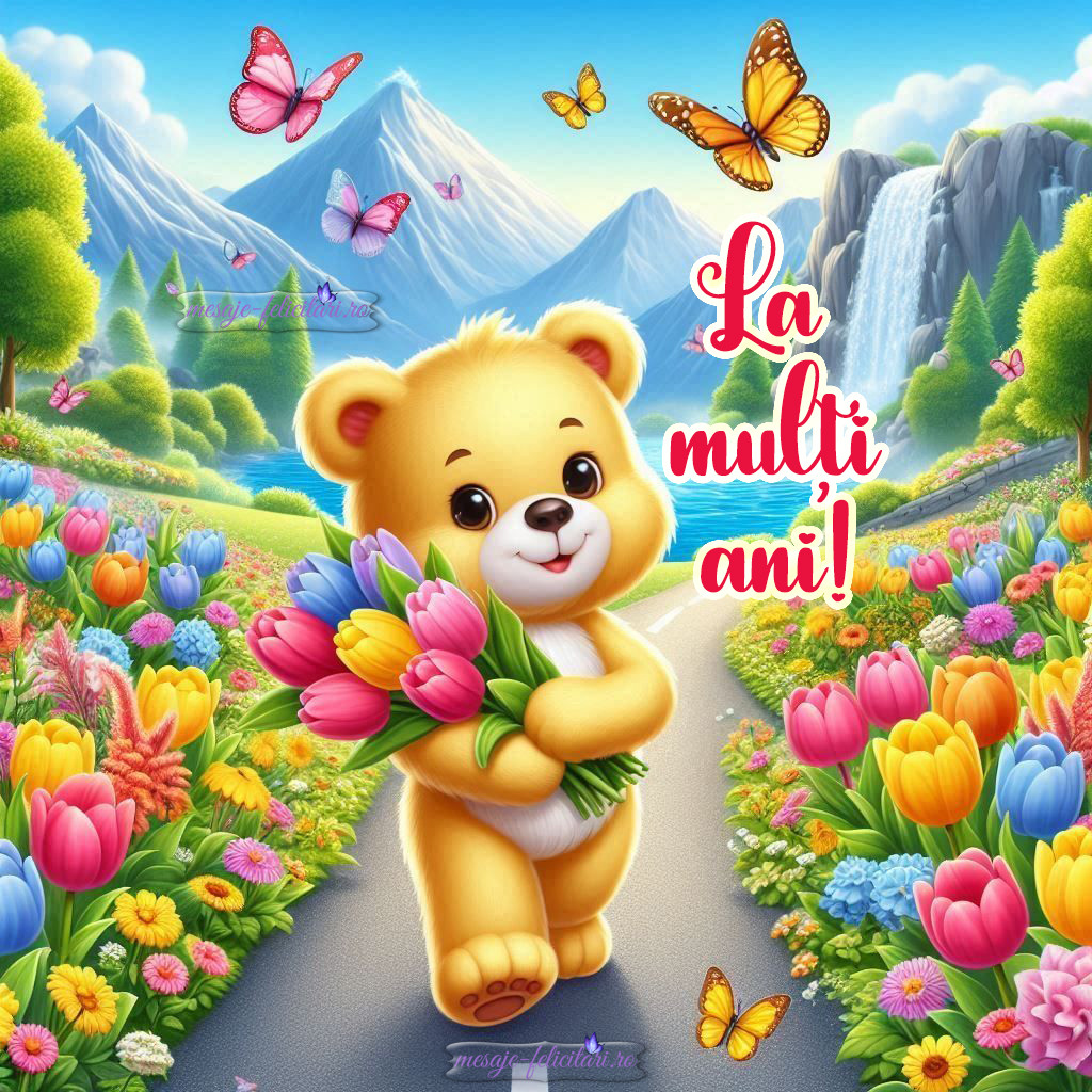 La multi ani infloritori