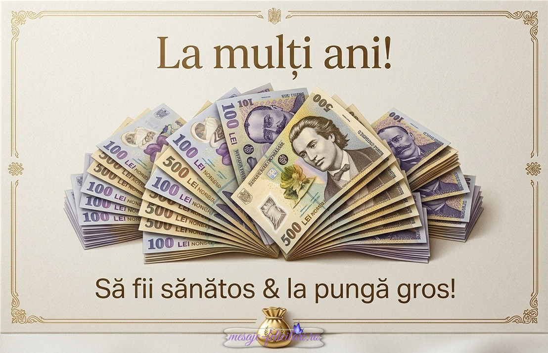 Sa fii sanatos si la punga gros