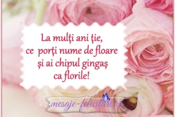 La multi ani de Florii