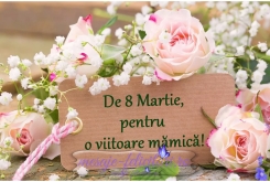 De 8 martie pentru o viitoare mamica