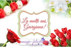 La multi ani, Georgiana!