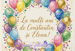 Urare de Sf. Constantin si Elena