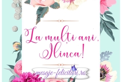 La multi ani, Ilinca!