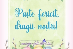 Paște fericit, dragii noștri!