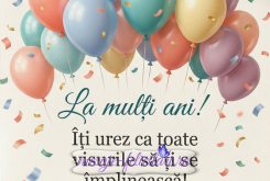 La multi ani si visuri implinite